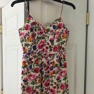 Madewell Floral Mini Dress